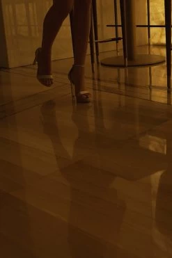 Serene Gold Leather Barely There Platform Heels -Trendora Shop 0b6c6e67edae9a300e14250535fd423ba94f4ffe