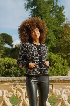 Black & Gold Metallic Fleck Premium Chic Cardigan 13 Black & Gold Metallic Fleck Premium Chic Cardigan -Trendora Shop 240c42cd1af8c321d1bc339ae6b64765f5a51875