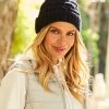 Bella Navy Blue Chunky Knitted Hat