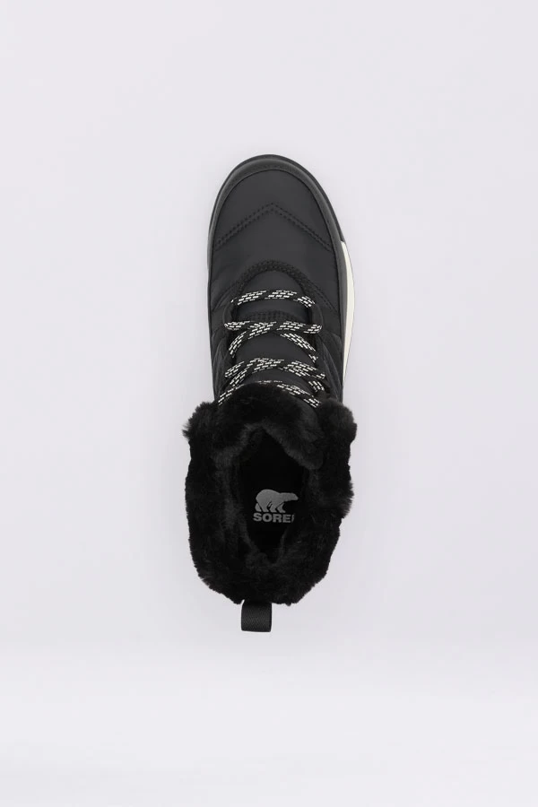 Sorel Black Fleece Lined Lace Up Hiker Boot 5 Sorel Black Fleece Lined Lace Up Hiker Boot - Image 5