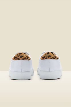 White Superga 2843 Leopard Print Panel Trainers 8 White Superga 2843 Leopard Print Panel Trainers -Trendora Shop a21fw061we0001 3