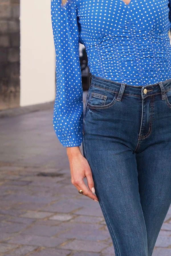 Mid Blue Sculpting Skinny Jeans 5 Mid Blue Sculpting Skinny Jeans - Image 5