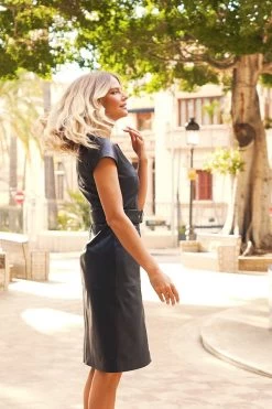 Black Leather Belted Dress With Rose Gold Detail 9 Black Leather Belted Dress With Rose Gold Detail -Trendora Shop c8884584e9c2da773237eaf8f89a83aa0ee406e2