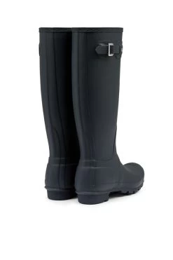 Hunter Original Navy Blue Tall Wellington Boots 17 Hunter Original Navy Blue Tall Wellington Boots -Trendora Shop navy 4 1