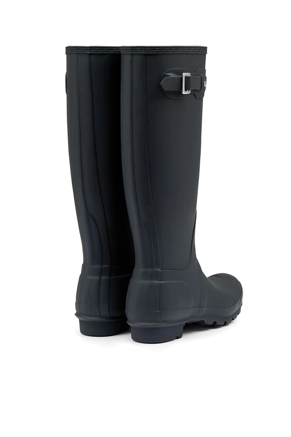 Hunter Original Navy Blue Tall Wellington Boots 8 Hunter Original Navy Blue Tall Wellington Boots - Image 8