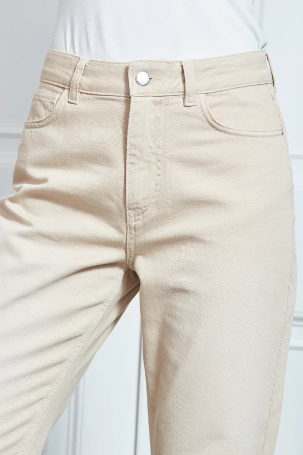 Ecru Girlfriend Jeans 8 Ecru Girlfriend Jeans - Image 8