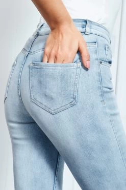 Light Wash Perfect Skinny Jeans -Trendora Shop s10 s20bd002dm ss19or01we 045