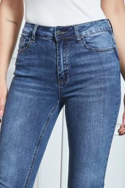 Grace Mid Blue Skinny Jeans -Trendora Shop s13 a19bd004io0005 047