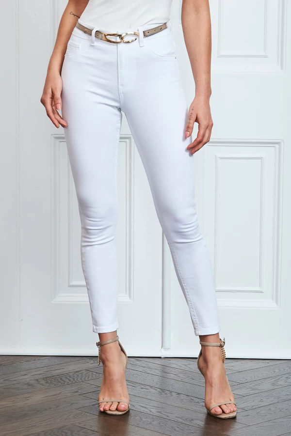 White Perfect Skinny Jeans 2 White Perfect Skinny Jeans - Image 2