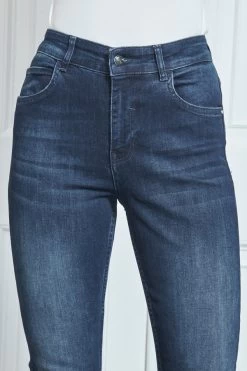 Dark Indigo Perfect Skinny Jeans -Trendora Shop s6 s20bd002io 059