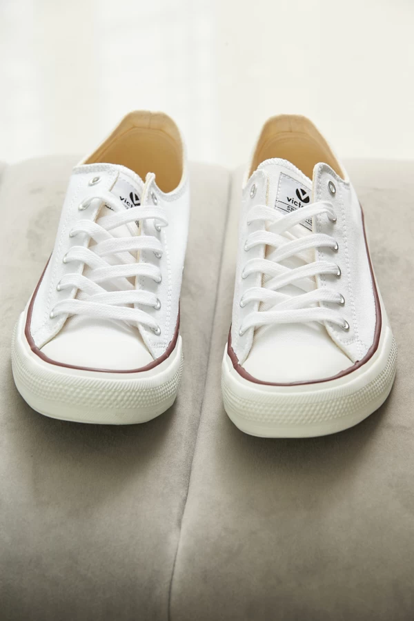 Victoria Blanco Canvas Trainers 2 Victoria Blanco Canvas Trainers - Image 2