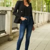 Grace Dark Indigo Skinny Jeans
