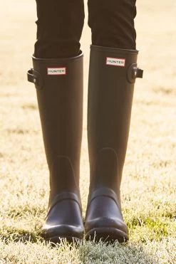 Hunter Original Black Tall Wellington Boots