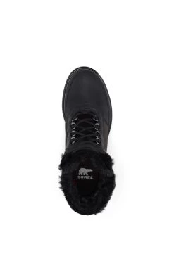 Sorel Black Lace Up Hiker Boots -Trendora Shop web 2009271 093 u
