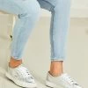 Superga 2750 Silver Metallic Trainers