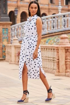 Perla Navy Blue Suede Valenciana Wedge Espadrille 6 Perla Navy Blue Suede Valenciana Wedge Espadrille -Trendora Shop web 2303 081 s23dw114we0001 081 020 1