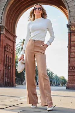 Camel Wide Leg Trousers 13 Camel Wide Leg Trousers -Trendora Shop web 2307 62 a23bw029be0040 a23tk219nl0001 a23ow053nl0003 62 312