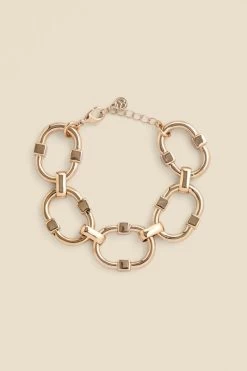 Gold Chunky Chain Link Bracelet