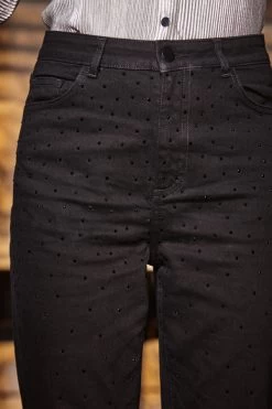 Black Embellished Slim Leg Jeans 11 Black Embellished Slim Leg Jeans -Trendora Shop web 2309 54 a23tj062mc0005 a23bd009bk0001 54 133 rt