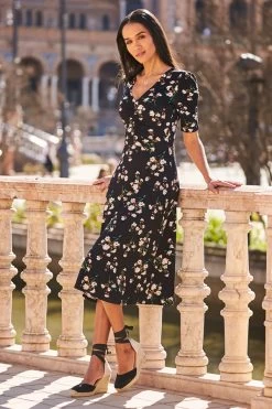 Perla Black Suede Valenciana Wedge Espadrille -Trendora Shop web 27 s22dj109 124 1