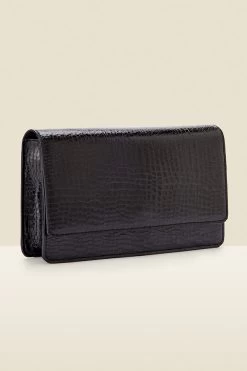 Black Snake Faux Leather Clutch Bag 10 Black Snake Faux Leather Clutch Bag -Trendora Shop web a21ac079 d rt