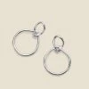 Silver Knot Detail Earrings