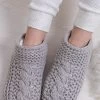 Grey Totes Chunky Knitted Slipper Socks