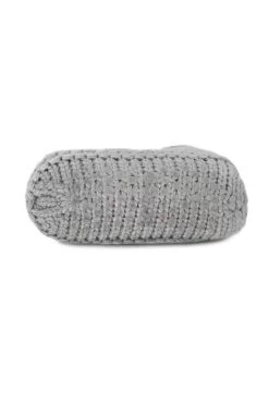 Grey Totes Chunky Knitted Slipper Socks -Trendora Shop web a23ac050gy0015 6
