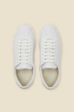 Superga 2843 Club S White Vegan Leather Trainers 5 Superga 2843 Club S White Vegan Leather Trainers -Trendora Shop web s22fw010we c
