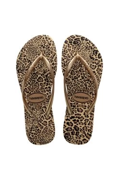 Havaianas Leopard Slim Flip Flops