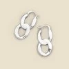 Silver Chain Link Earrings
