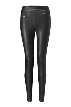 Black Leather Look Premium Leggings -Trendora Shop web sa18tr01 bk0001 black leather look legging 1