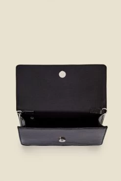 Black Snake Faux Leather Clutch Bag 12 Black Snake Faux Leather Clutch Bag -Trendora Shop web snake bag