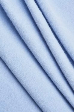 Powder Blue Super Soft Wool & Cashmere Blend Scarf -Trendora Shop web sosander blue 3